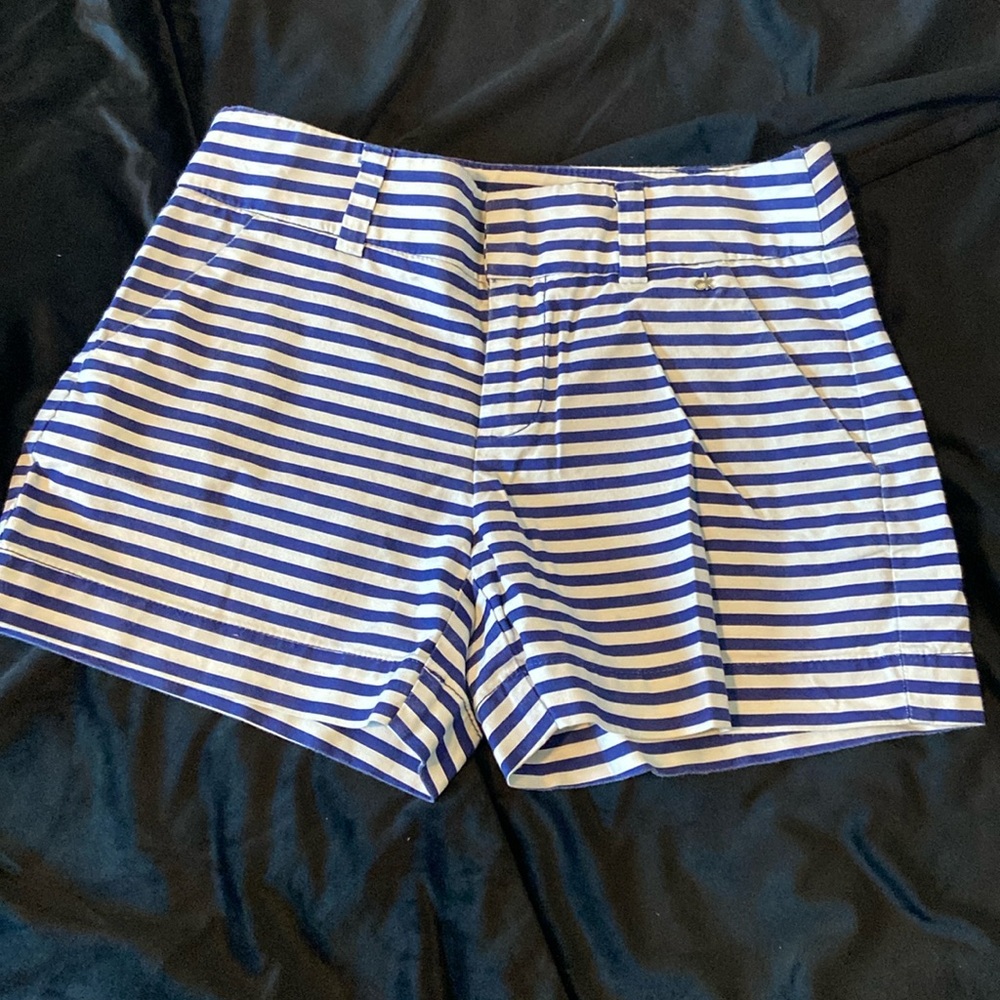 Calvin Klein stripe shorts. Size 0